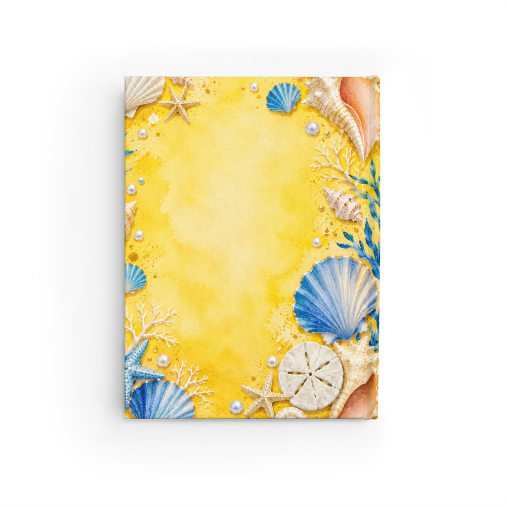 Coastal Soul Journal – Beach-Themed Ruled Notebook for Gratitude & Reflection