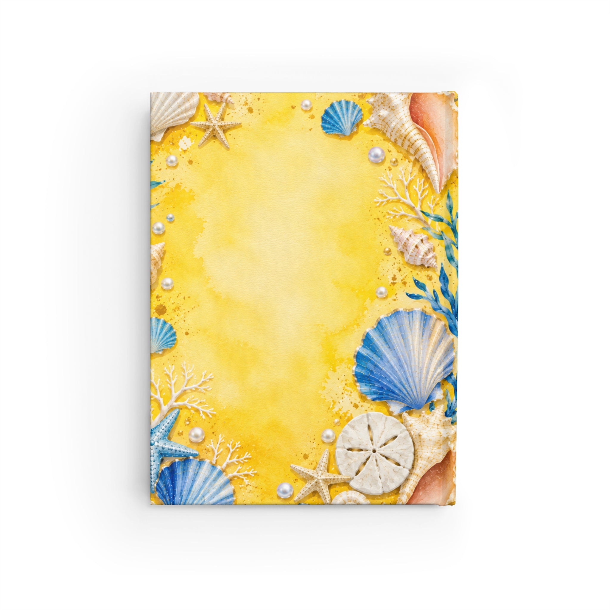 Coastal Soul Journal – Beach-Themed Ruled Notebook for Gratitude & Reflection