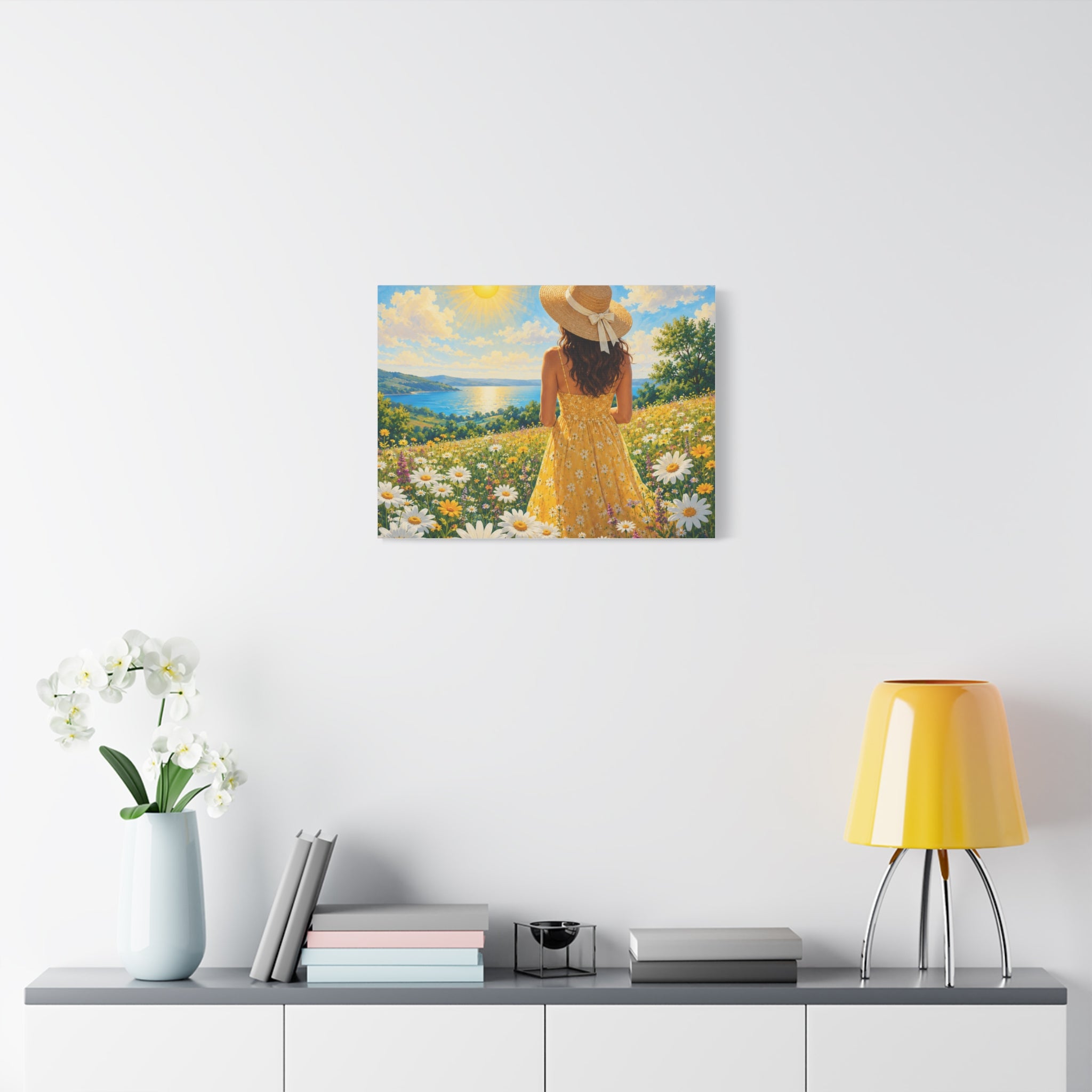 Bloom Where Hope Shines Matte Canvas Art