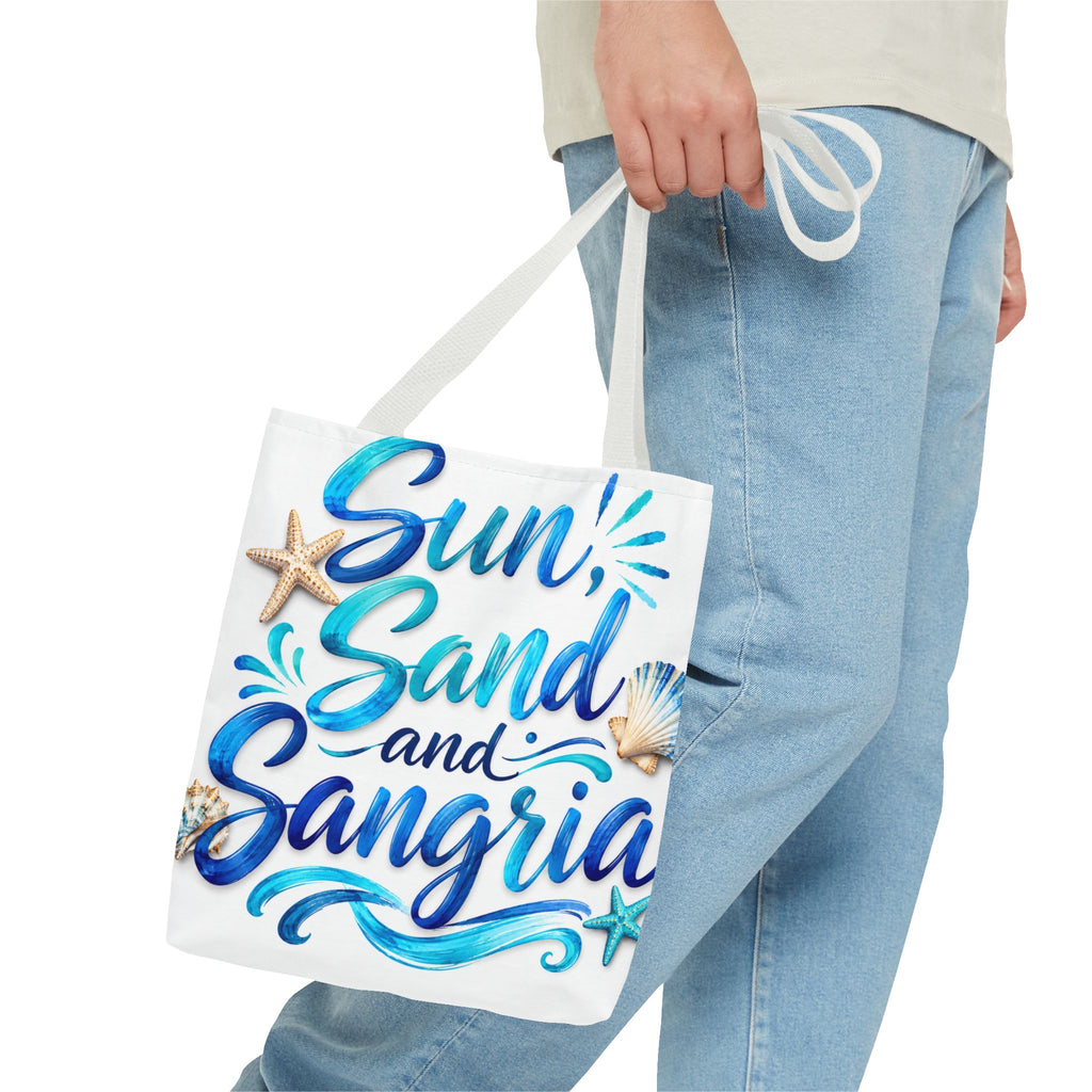 Tote Bag — Sun, Sand and Sangria Beach Tote