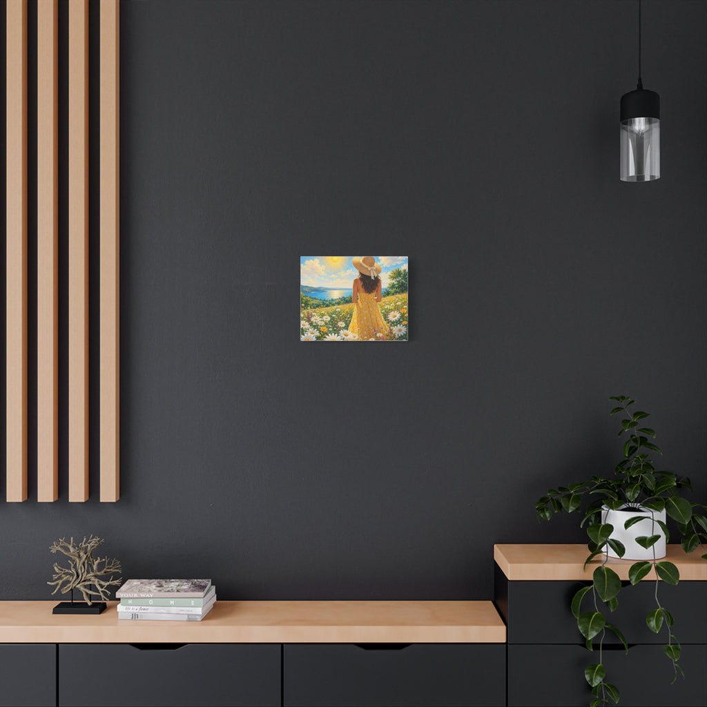 Bloom Where Hope Shines Matte Canvas Art