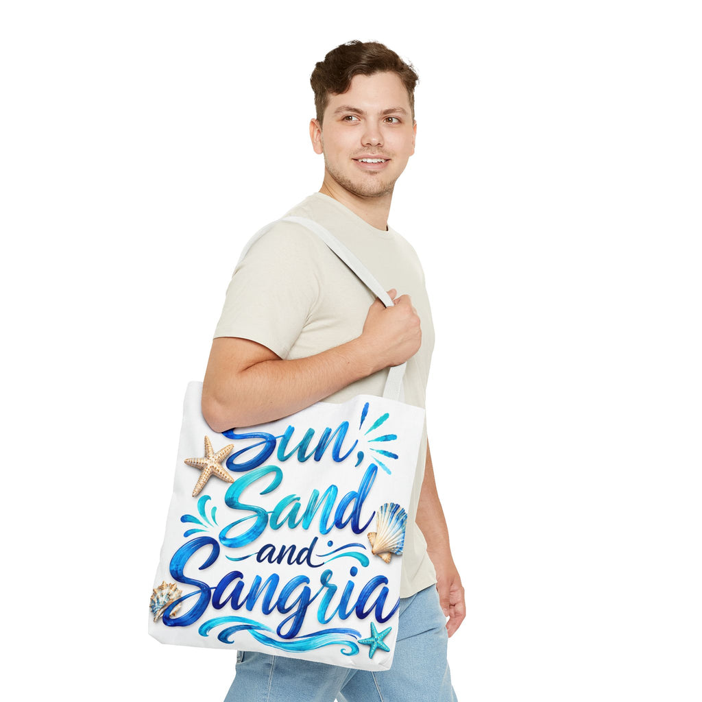 Tote Bag — Sun, Sand and Sangria Beach Tote