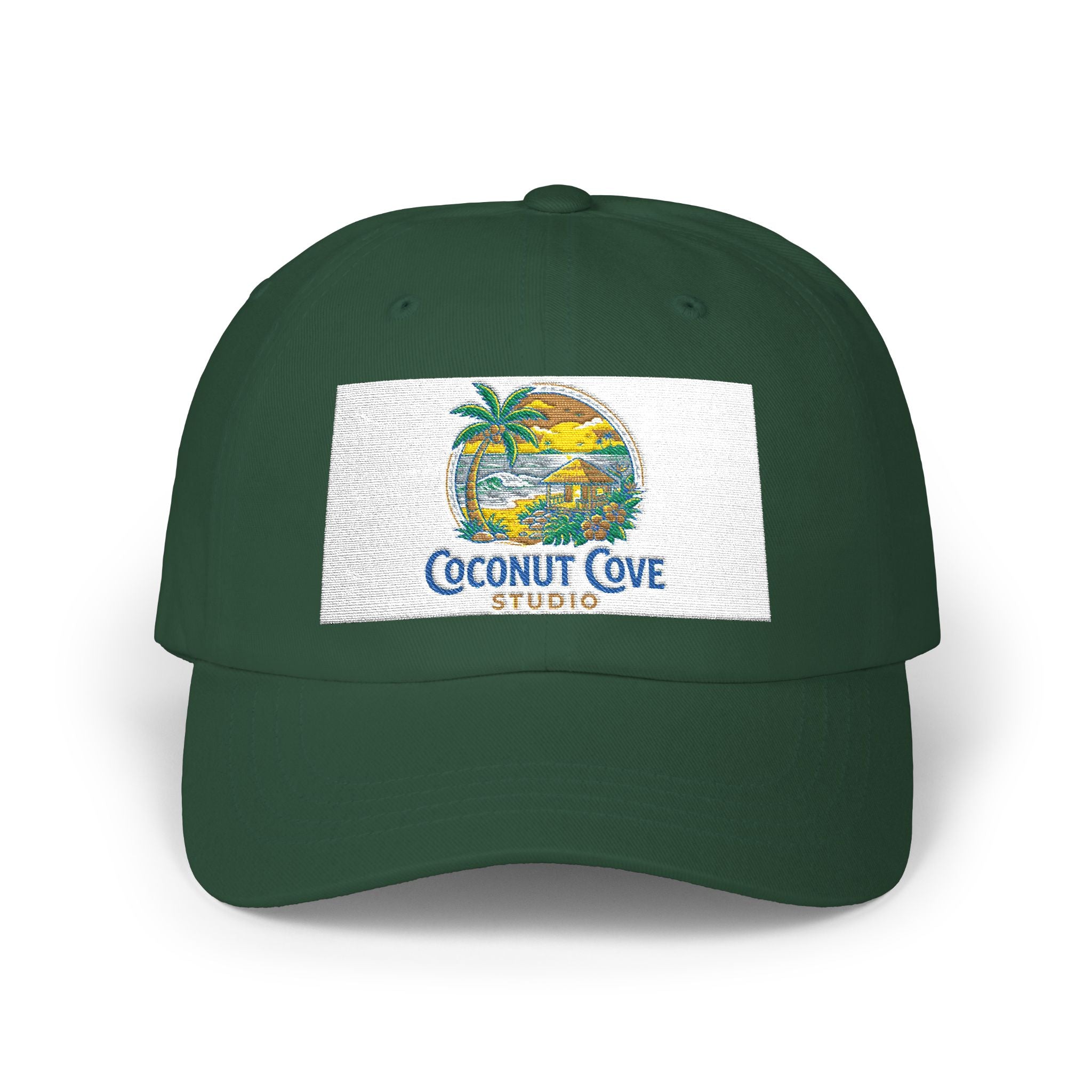 Dad Cap — Coconut Cove Beach Sunset Embroidered Hat