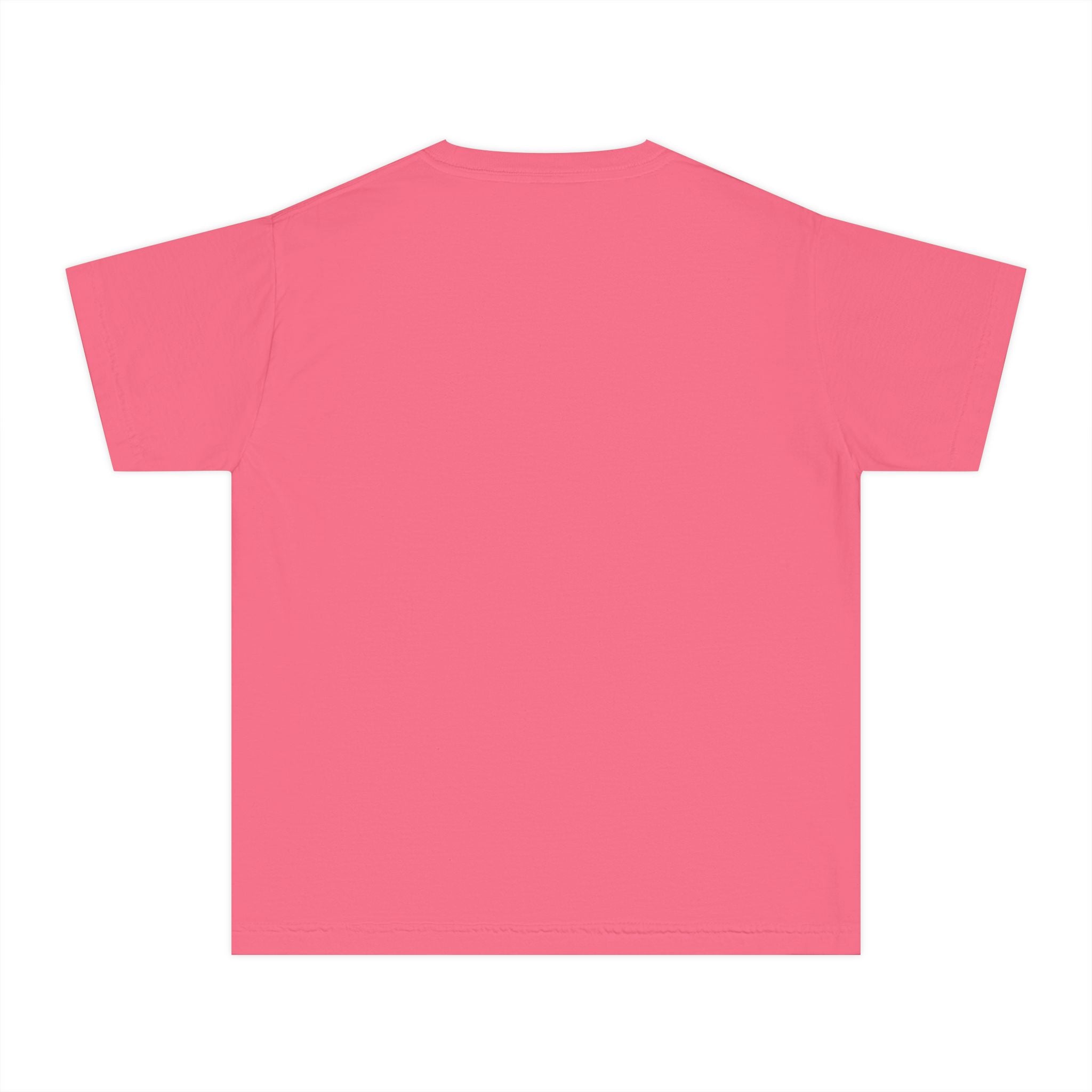 Youth Graphic Tee — "New Year, New Chapter, Same Girl" Back-to-School Cute Rainbow Design