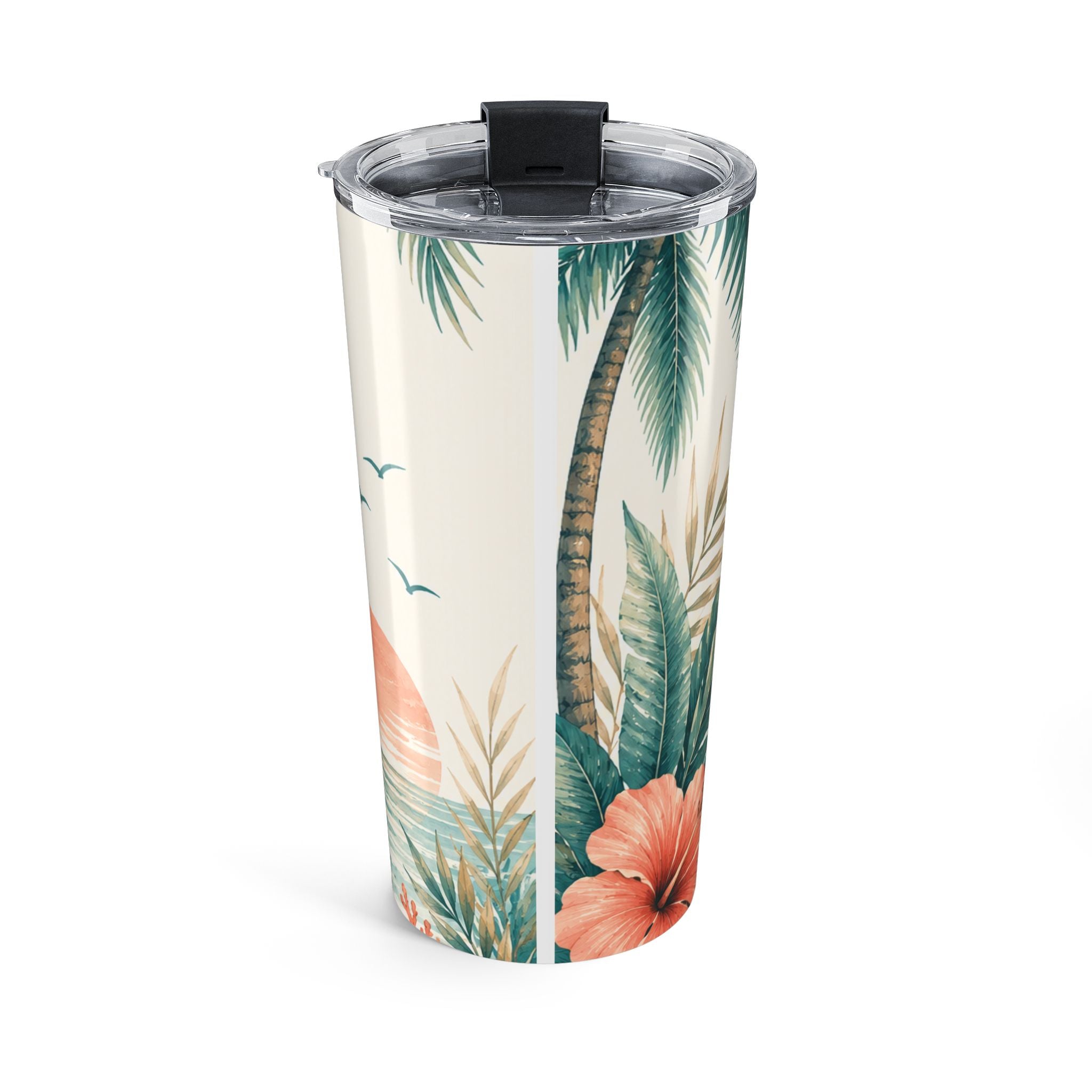 Coconut Cove Studio 20oz Beach Tumbler — Insulated Coastal Travel Cup
