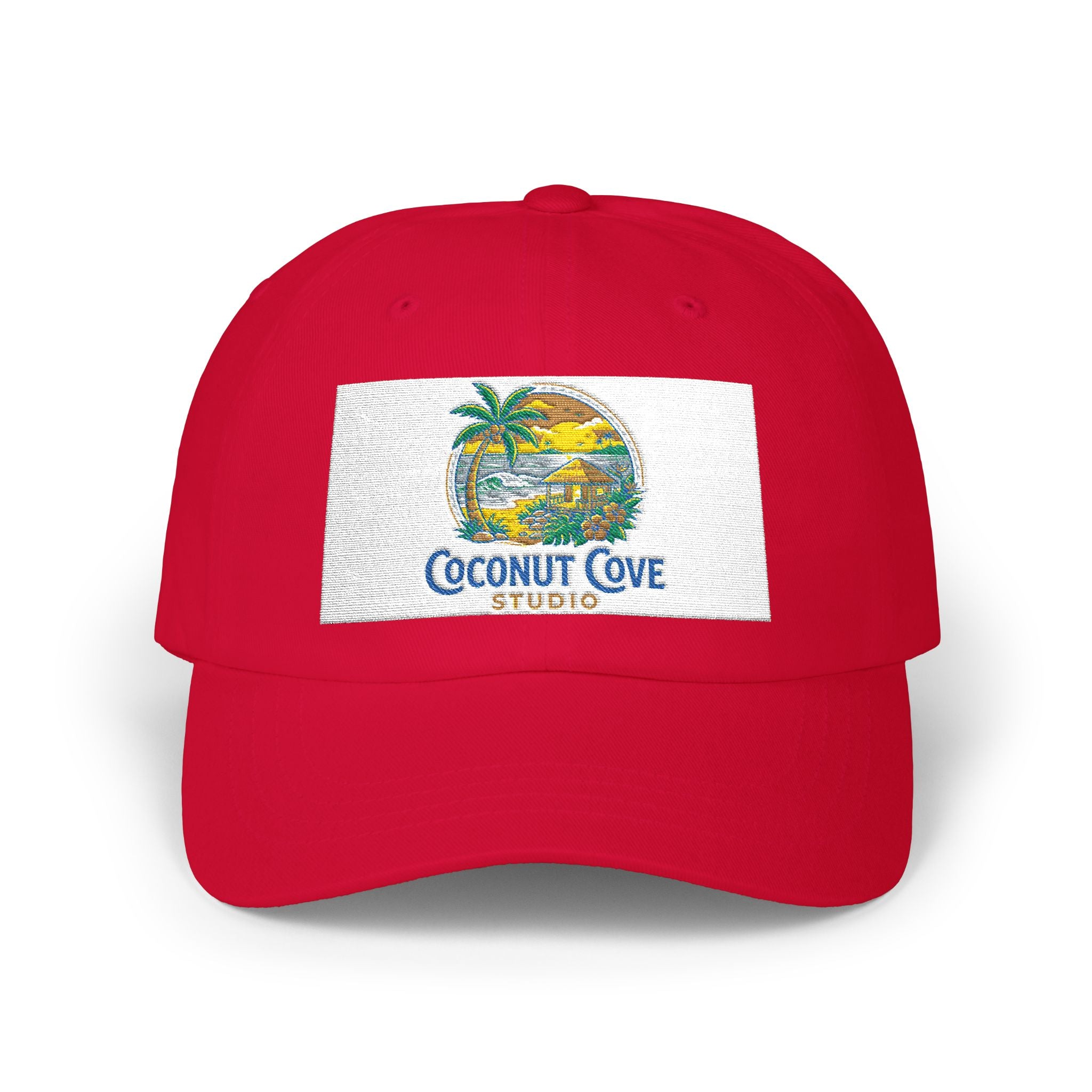 Dad Cap — Coconut Cove Beach Sunset Embroidered Hat