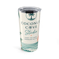 Coconut Cove Studio 20oz Beach Tumbler — Insulated Coastal Travel Cup