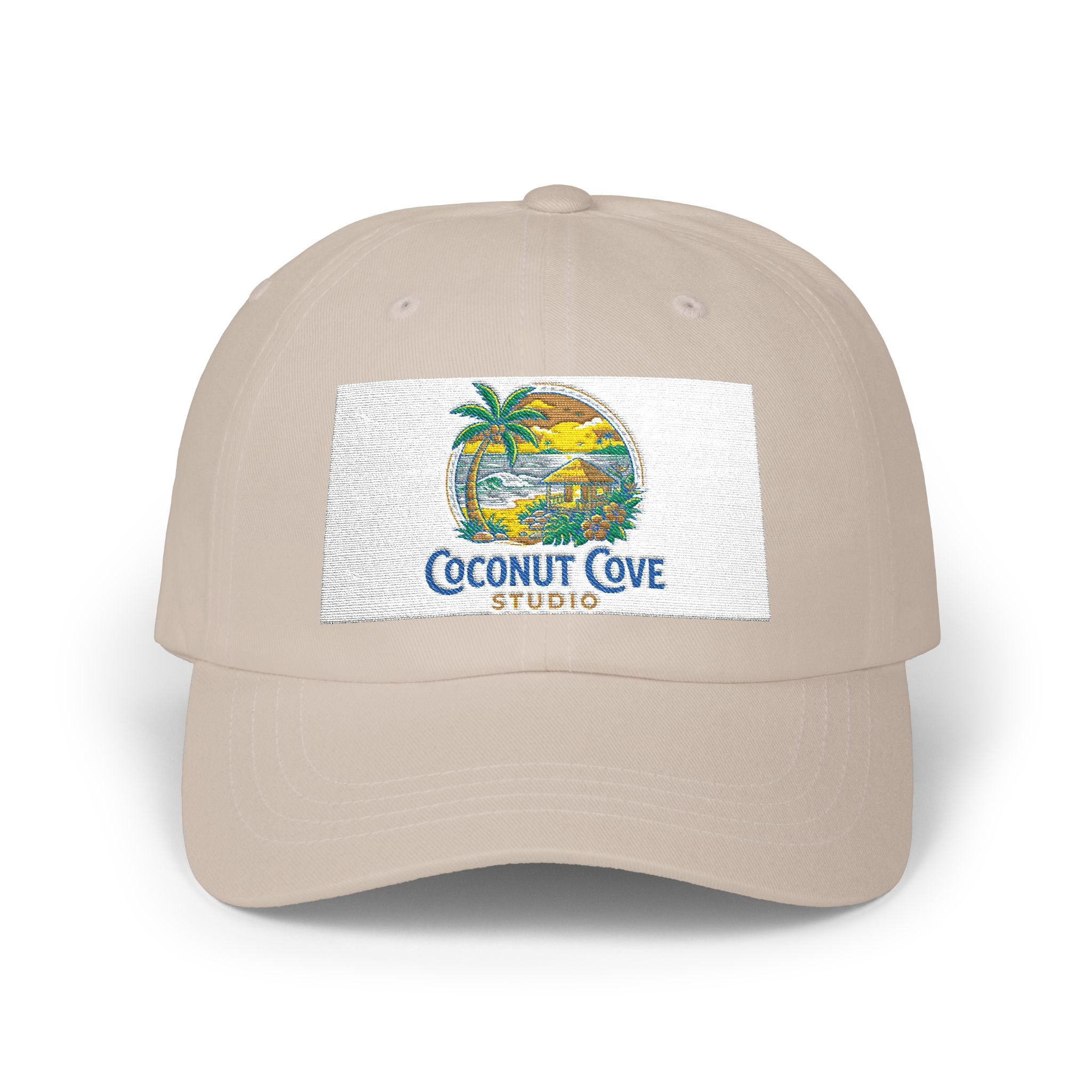 Dad Cap — Coconut Cove Beach Sunset Embroidered Hat
