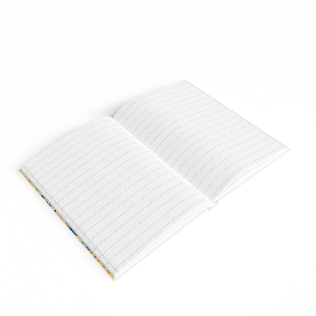 Coastal Soul Journal – Beach-Themed Ruled Notebook for Gratitude & Reflection