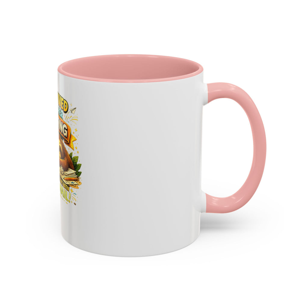 I Survived Another Meeting Coffee Mug — Funny Sloth Work Humor Mug (11/15oz)