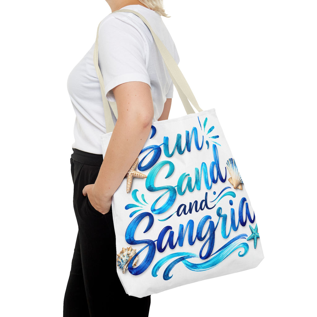 Tote Bag — Sun, Sand and Sangria Beach Tote