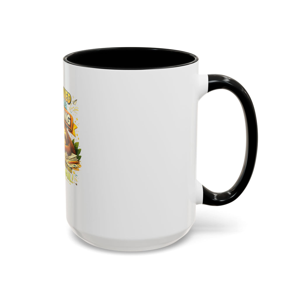 I Survived Another Meeting Coffee Mug — Funny Sloth Work Humor Mug (11/15oz)