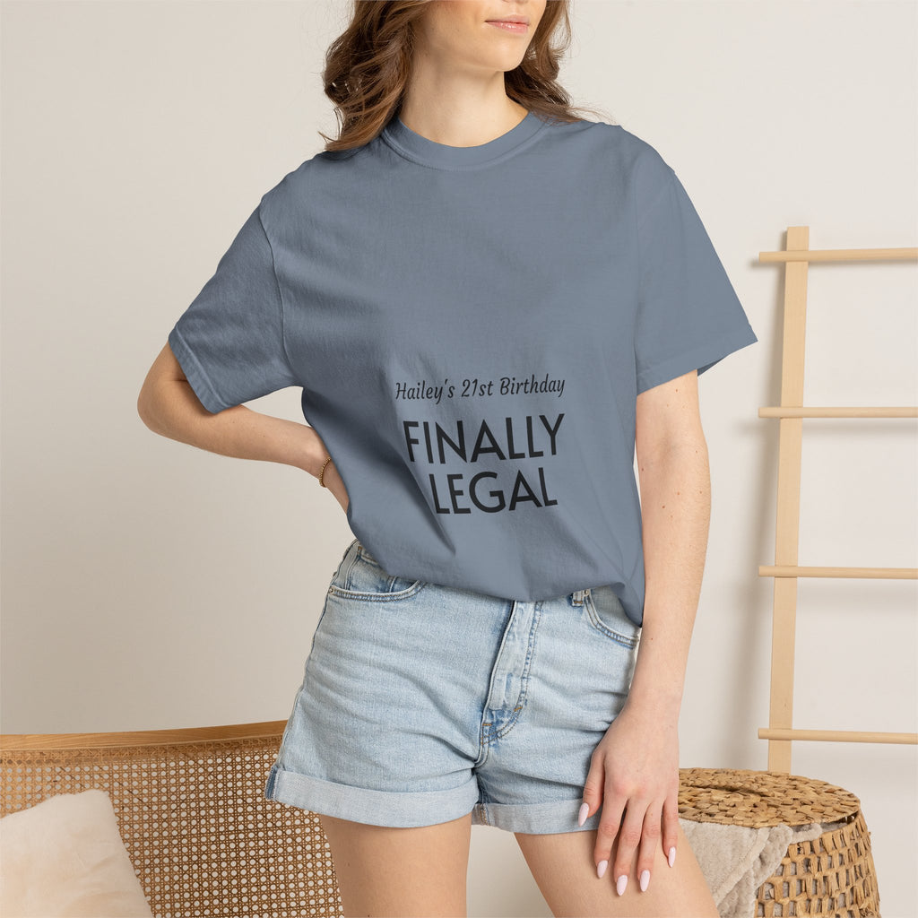 Finally Legal 21st Birthday T-Shirt