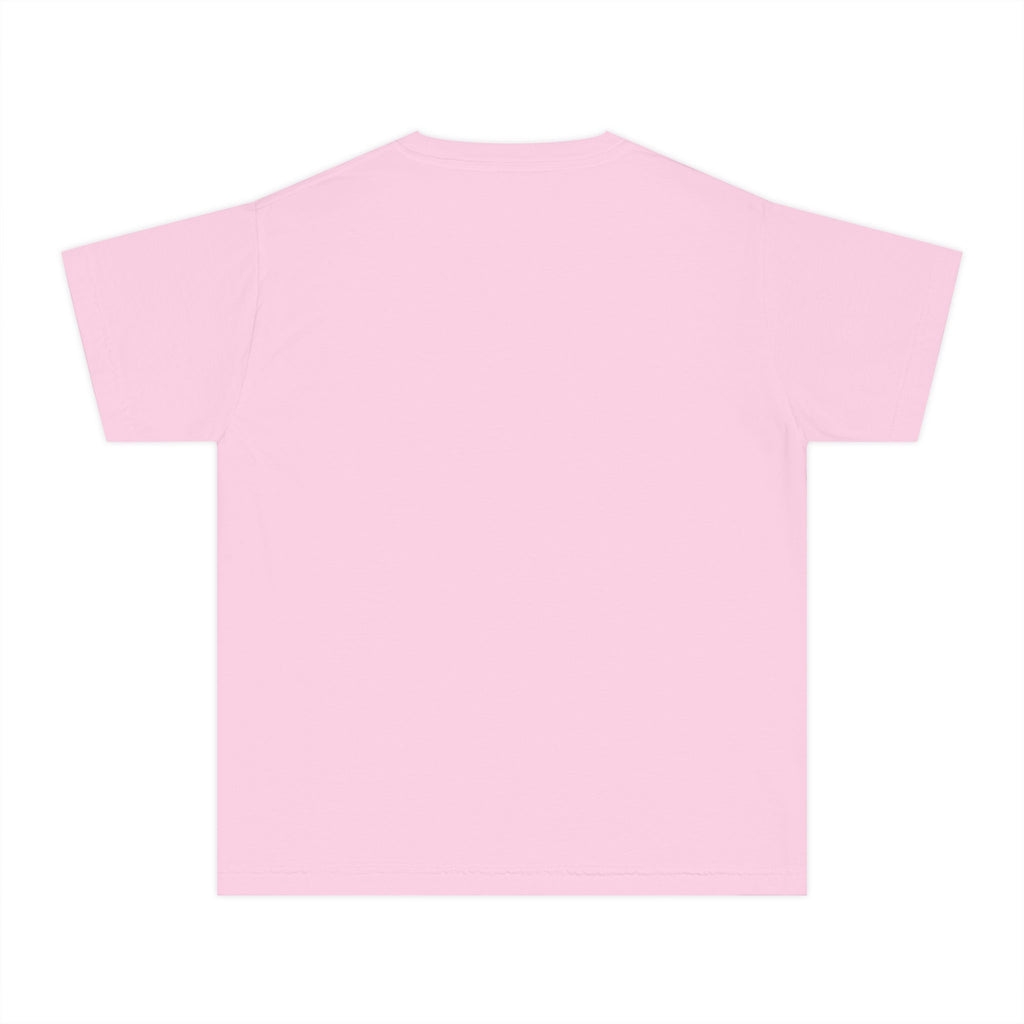 Youth Graphic Tee — "New Year, New Chapter, Same Girl" Back-to-School Cute Rainbow Design