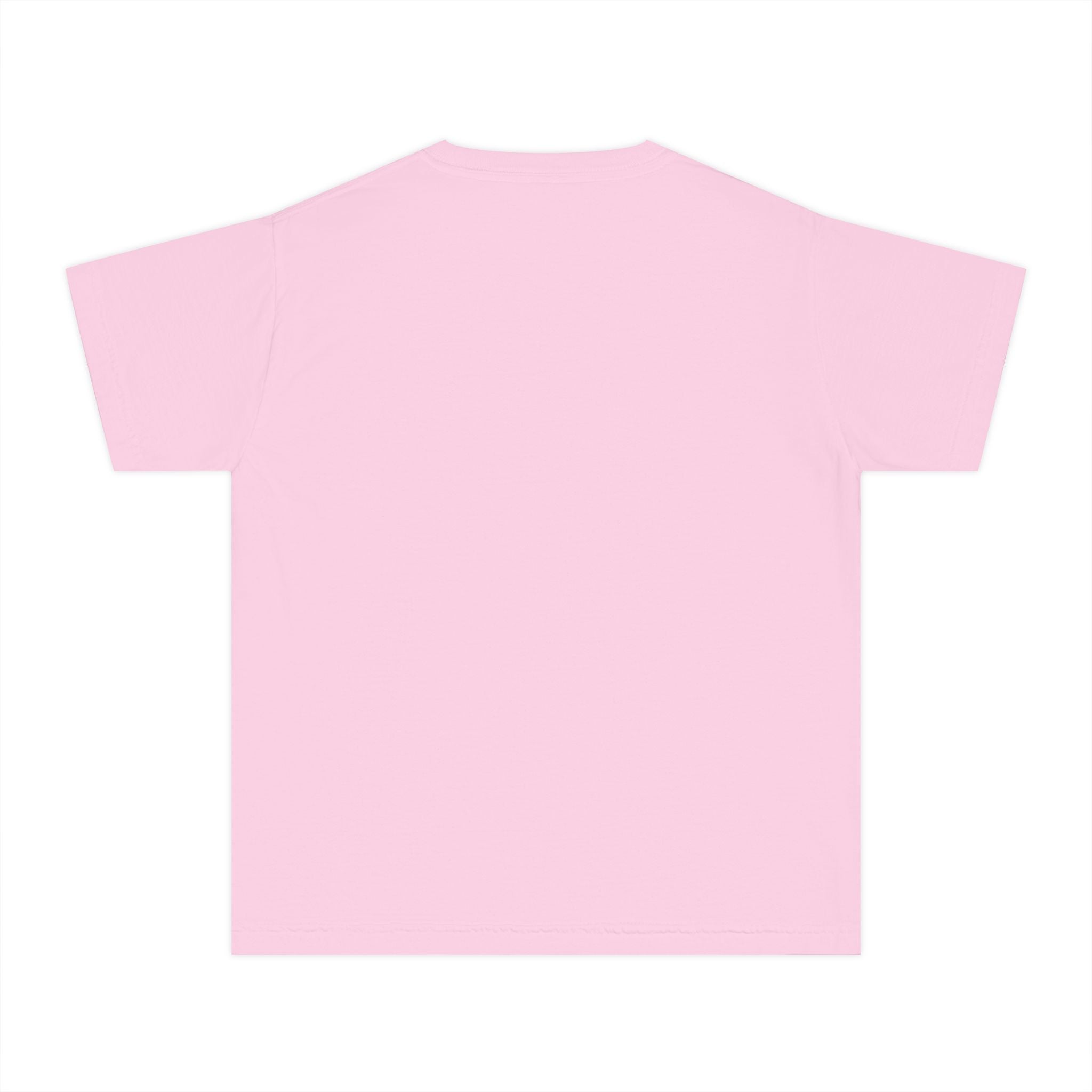 Youth Graphic Tee — "New Year, New Chapter, Same Girl" Back-to-School Cute Rainbow Design