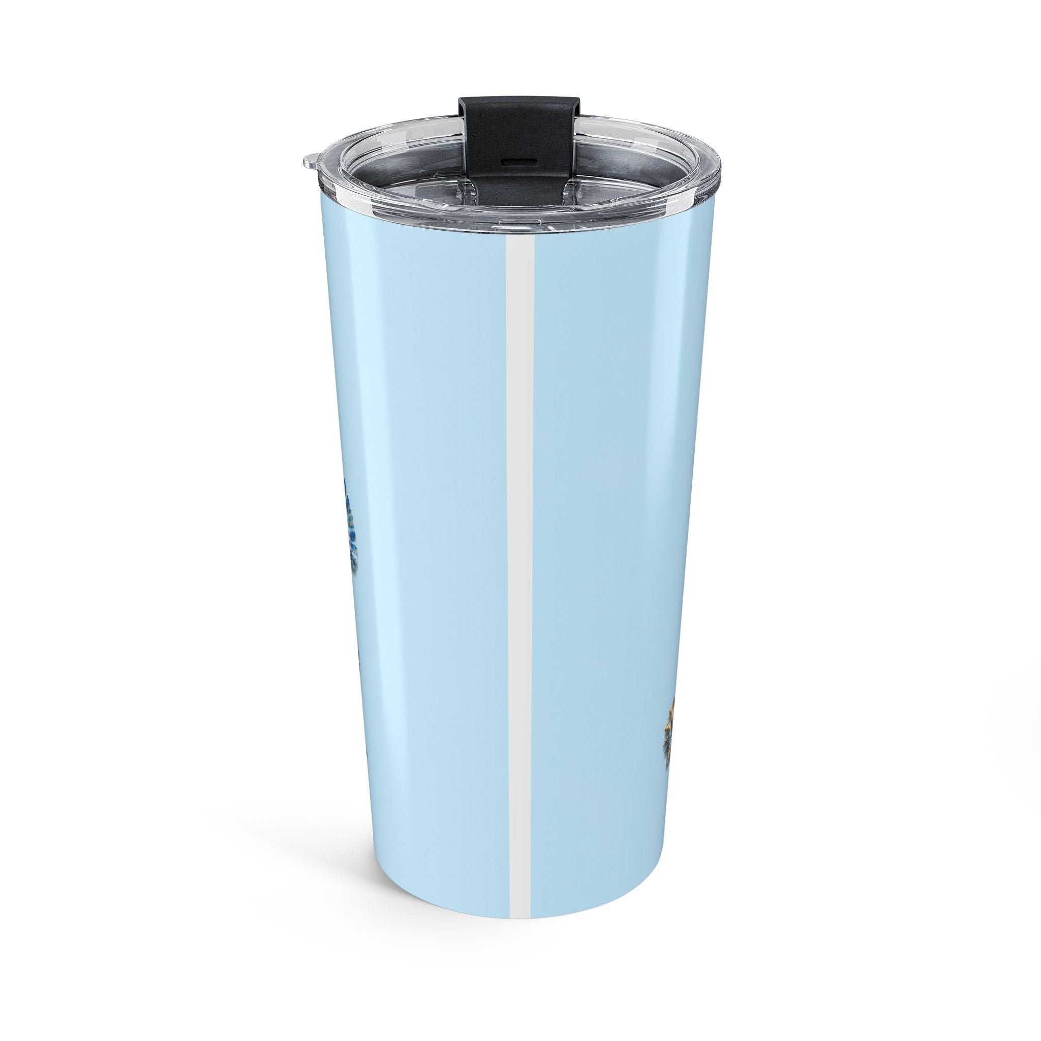 20oz Tumbler - "Sun, Sand and Sangria" Beach Travel Mug, Insulated Stainless Steel Cup