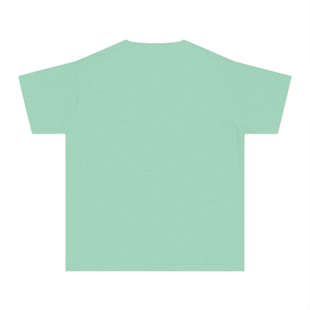 Youth Graphic Tee — "New Year, New Chapter, Same Girl" Back-to-School Cute Rainbow Design