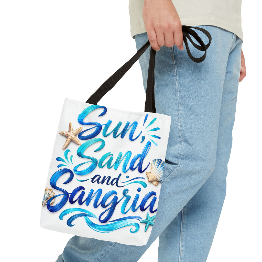 Tote Bag — Sun, Sand and Sangria Beach Tote