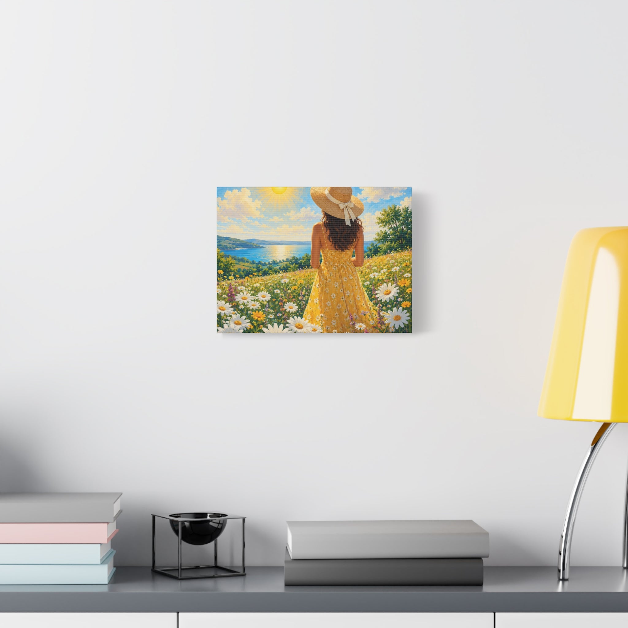 Bloom Where Hope Shines Matte Canvas Art