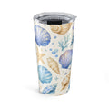 20oz Seashell Tumbler – Coastal Blue Shells Travel Mug