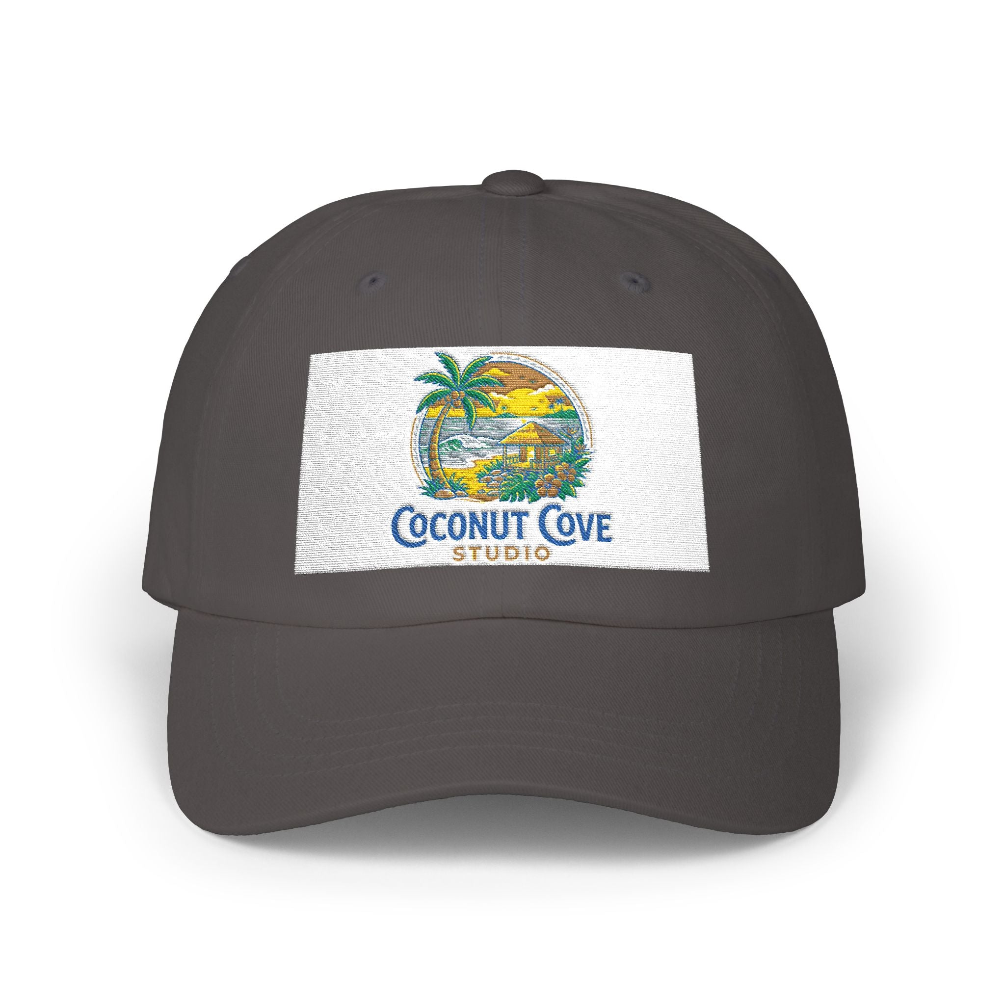 Dad Cap — Coconut Cove Beach Sunset Embroidered Hat