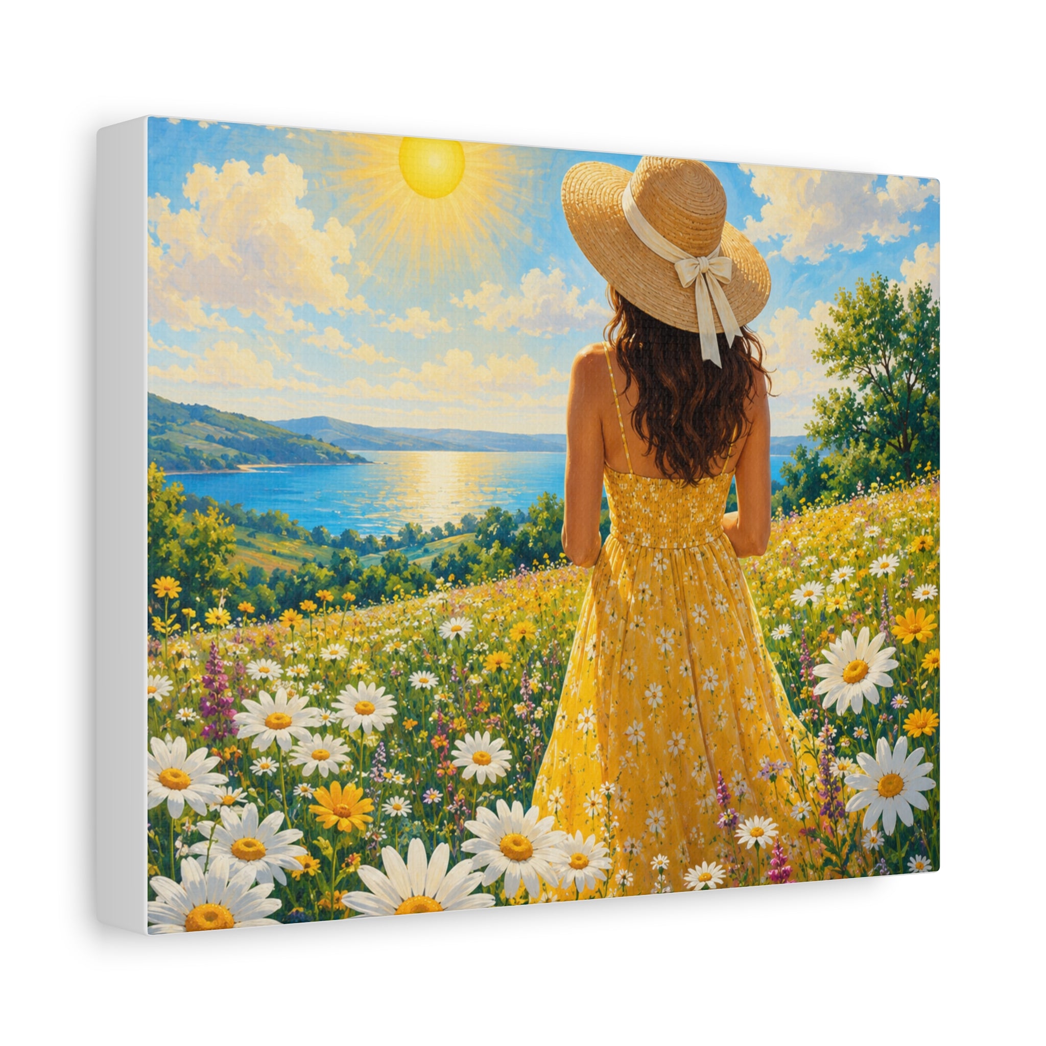 Bloom Where Hope Shines Matte Canvas Art
