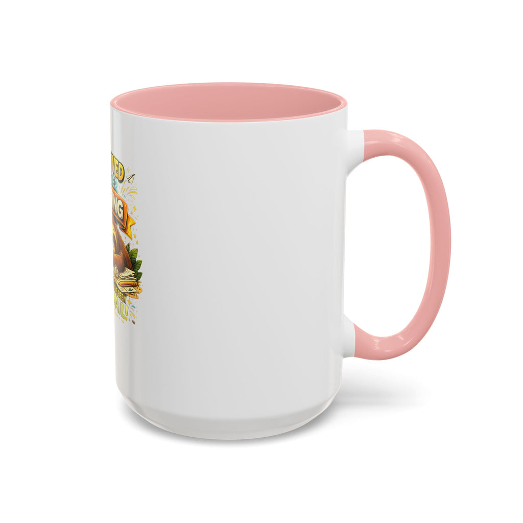 I Survived Another Meeting Coffee Mug — Funny Sloth Work Humor Mug (11/15oz)