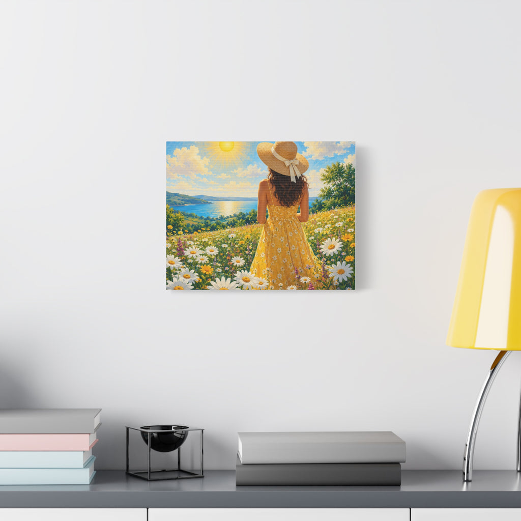 Bloom Where Hope Shines Matte Canvas Art