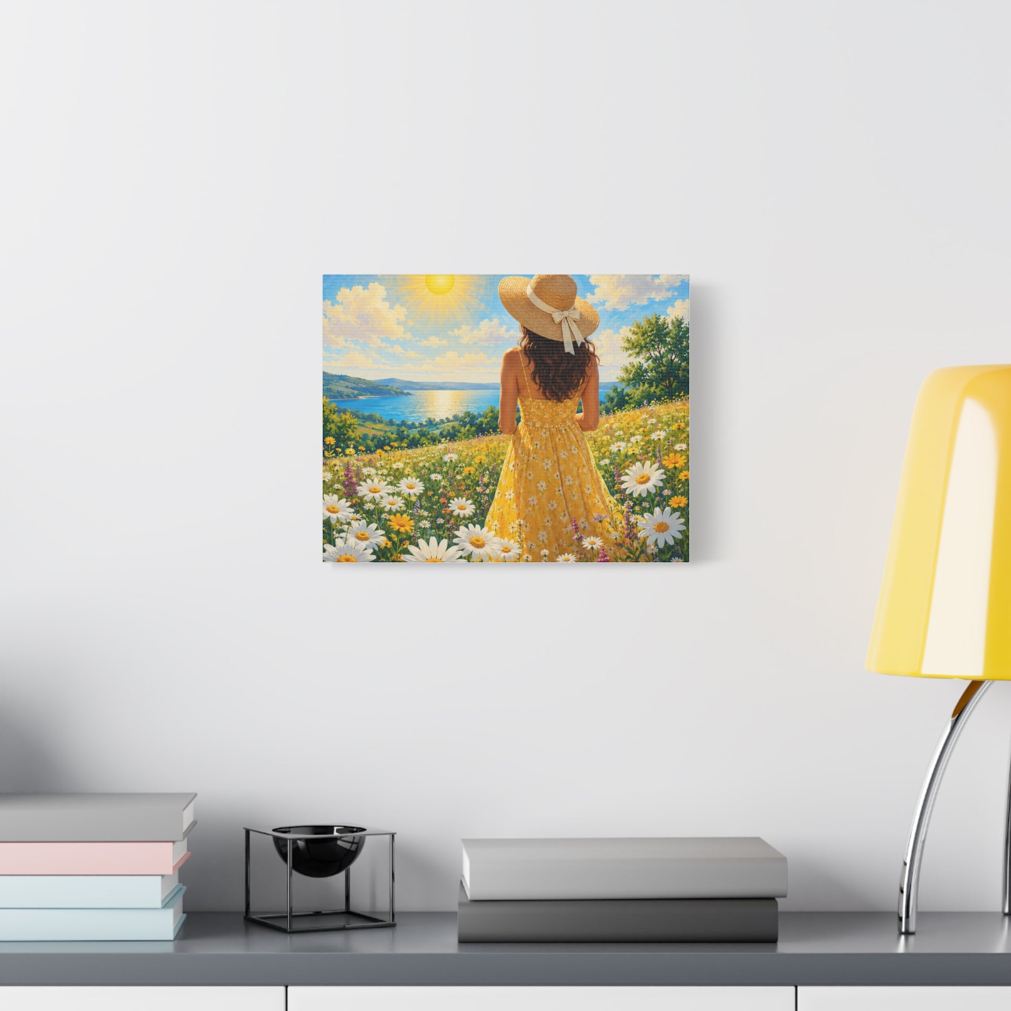 Bloom Where Hope Shines Matte Canvas Art