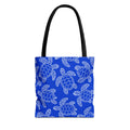 Sea Turtle Pattern Tote Bag — Blue Ocean Reusable Beach Bag