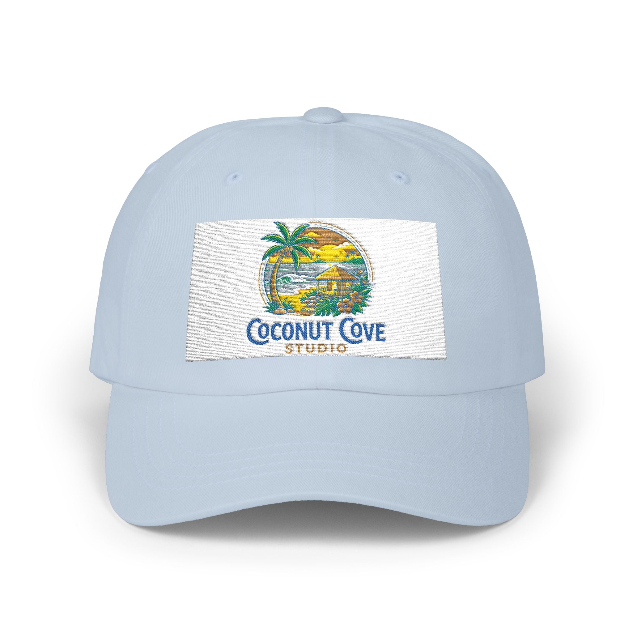 Dad Cap — Coconut Cove Beach Sunset Embroidered Hat