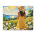 Bloom Where Hope Shines Matte Canvas Art