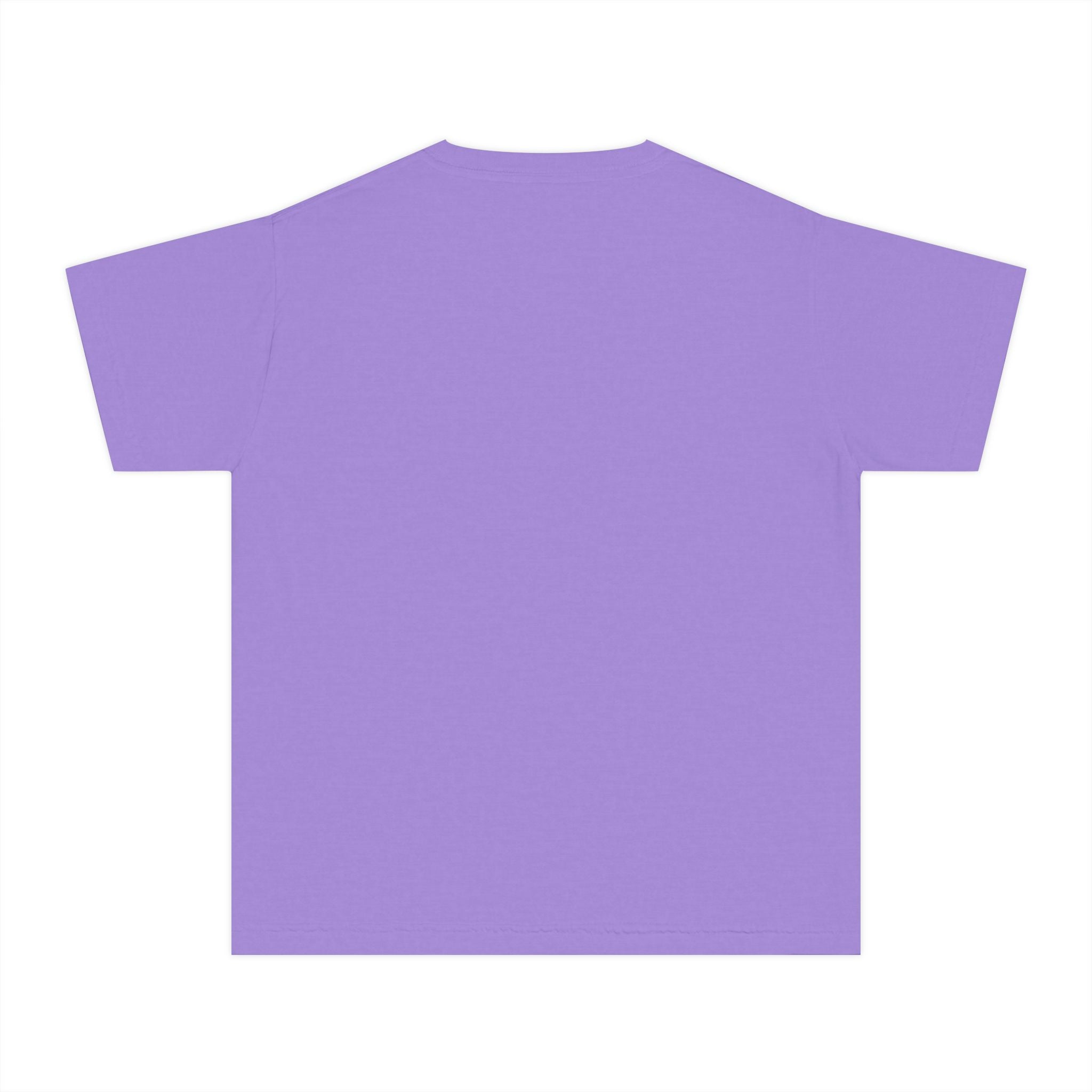 Youth Graphic Tee — "New Year, New Chapter, Same Girl" Back-to-School Cute Rainbow Design