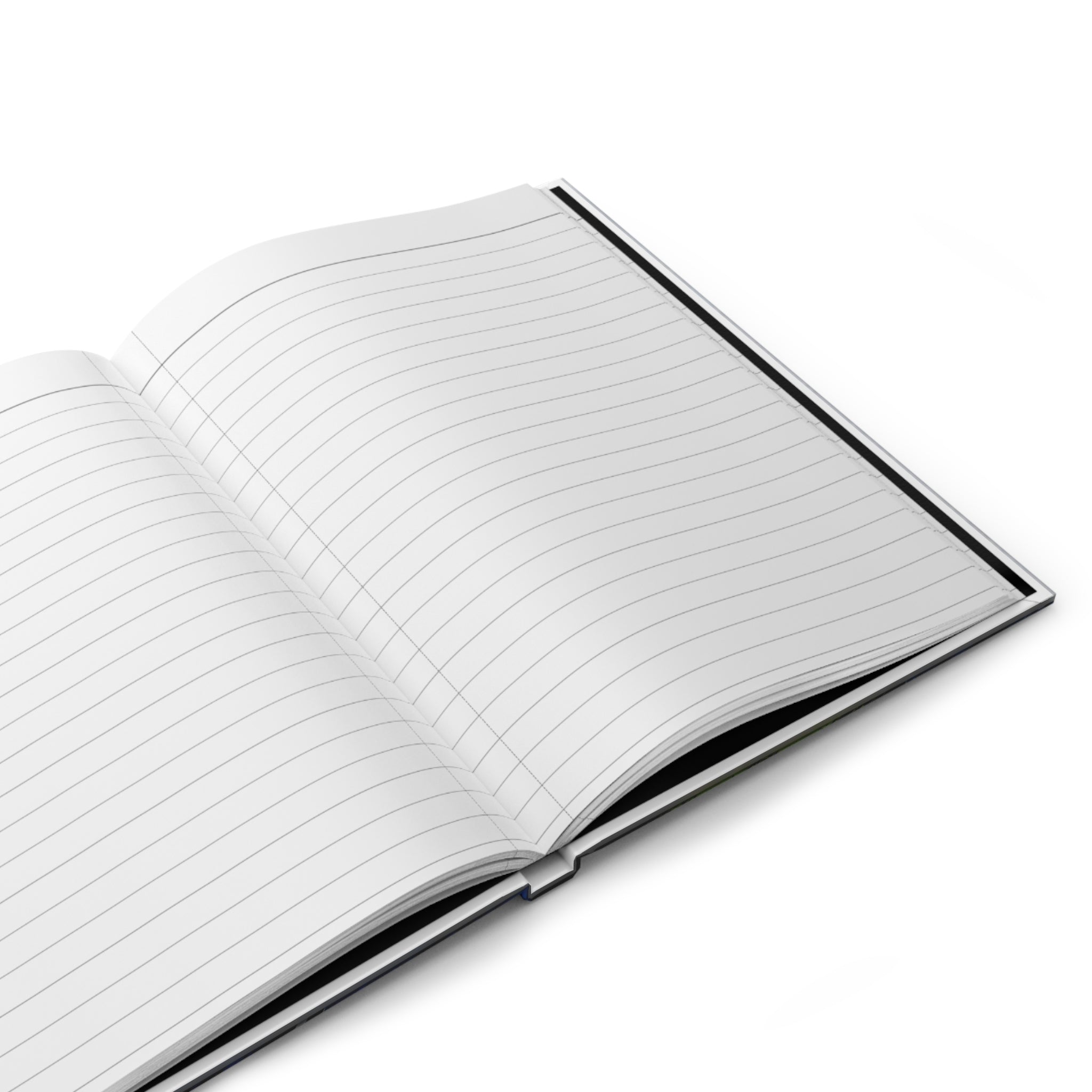 Motivational Anime Hardcover Journal — "Focus Learn Grow Achieve Repeat"